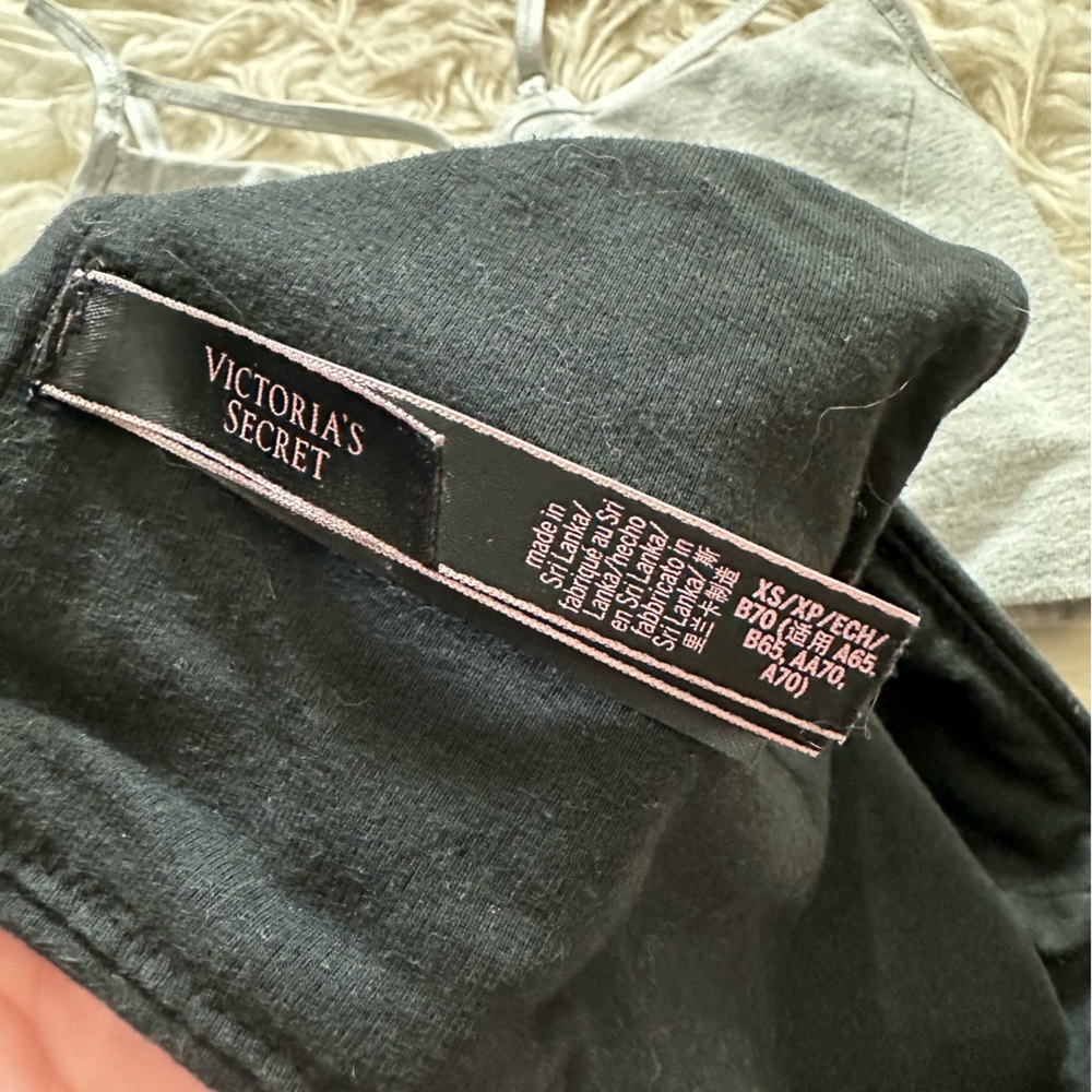 Victoria’s Secret Lounge/ Bralette Bundle in Gray and Black - Picture 14 of 16